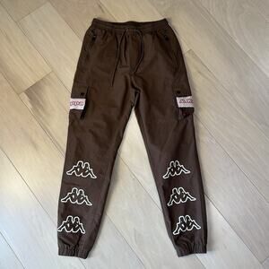 Kappa Cargo Jogger Brown Men’s Small